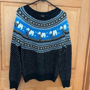 Ugly Christmas sweater bear design